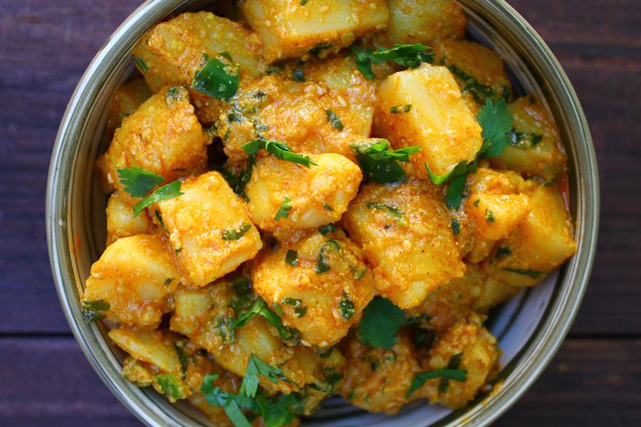 Aloo Sadheko